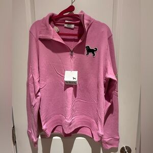 The Black Dog quarter zip sweatshirt